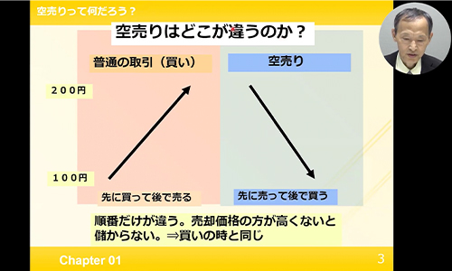 【講義26】空売り入門