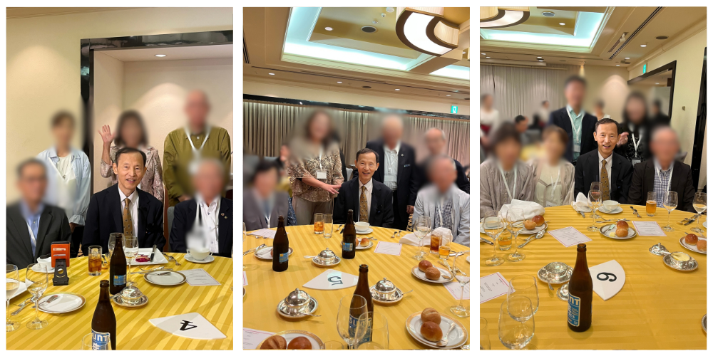 投資部 達成会 大阪 記念撮影の様子